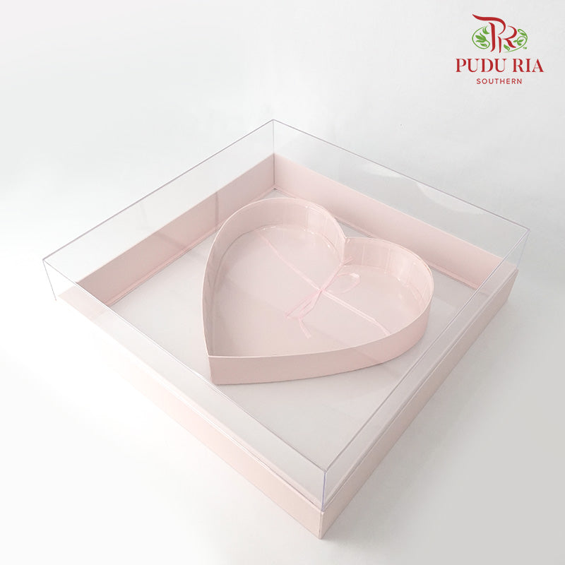 Acrylic Love Flower Box- FBB060#1 - Offer Item - Pudu Ria Florist Southern