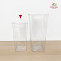 Acrylic Square Plastic Vase