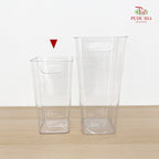 Acrylic Square Plastic Vase
