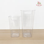 Acrylic Square Plastic Vase