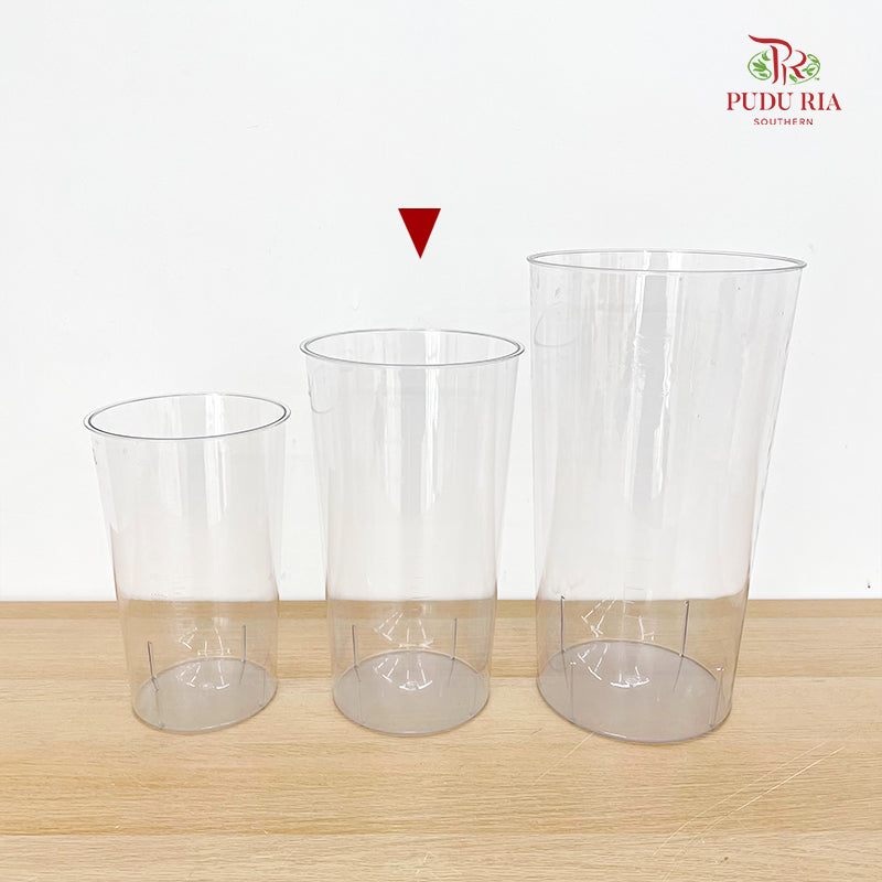 Acrylic Cylinder Plastic Vase