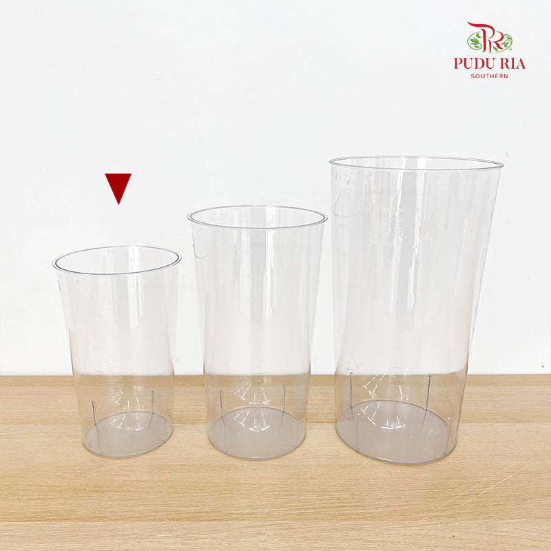 Acrylic Cylinder Plastic Vase