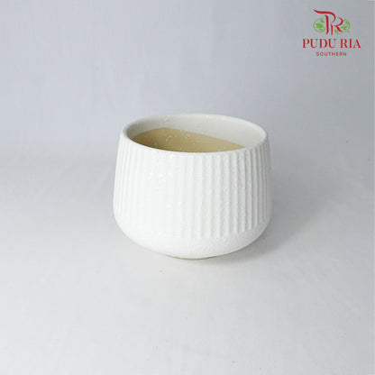 JBC-G23 Pearl White Pot