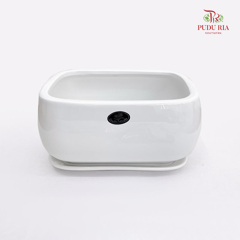 HS-127 White Pot