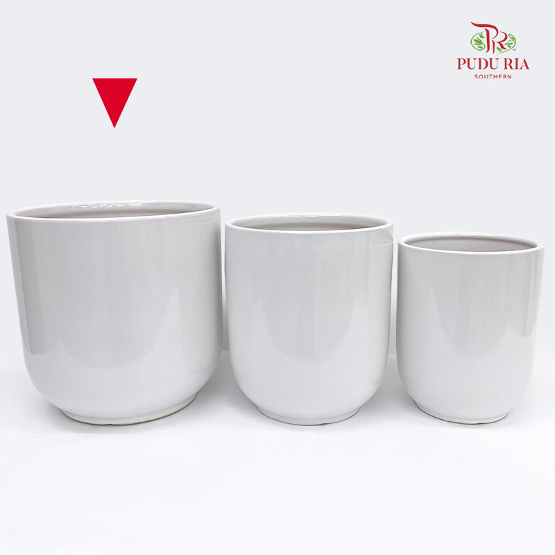 PD-3013 White Pot