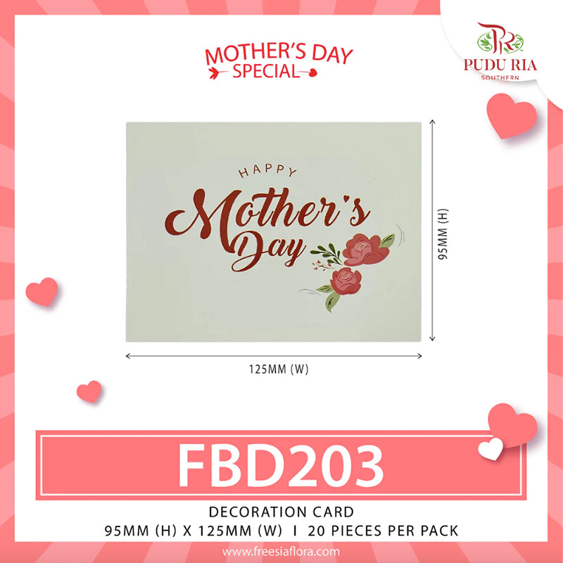 Happy Mother's Day - FBD203
