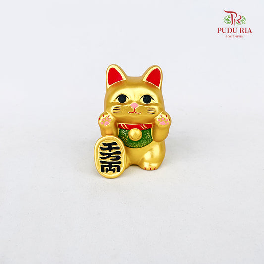 Lucky Cat Matte Gold - FBA105#2