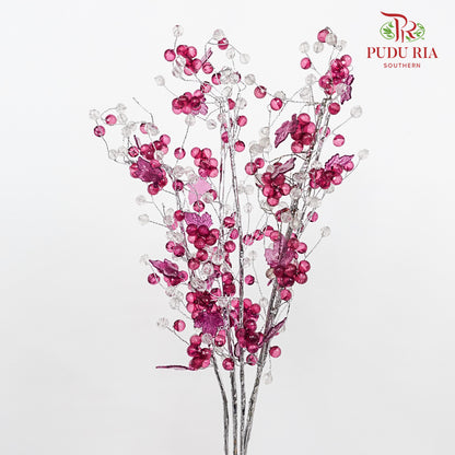 CNY Artificial Accessories -  Purple (5 Stems)