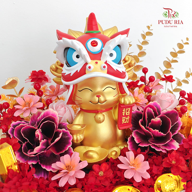 Grand Opening Lucky Cat Arrangement #8