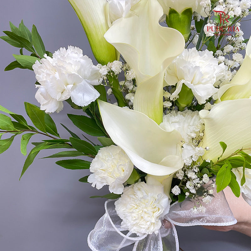 Calla Lily Wedding Bouquet (5 Stems)