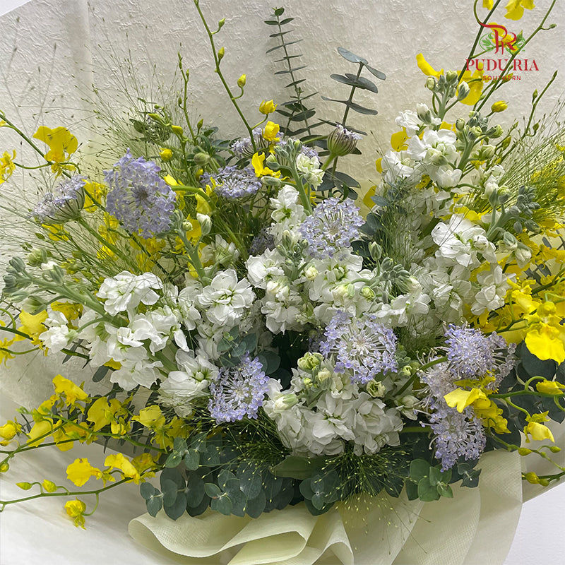 Matthiola & Dancing Lady Bouquet