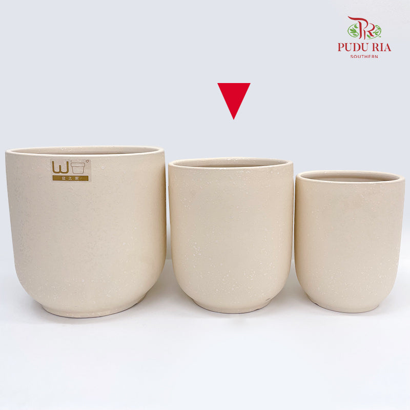 JBC-001 Beige Pot
