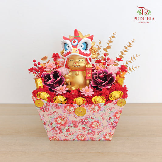 Grand Opening Lucky Cat Arrangement #8