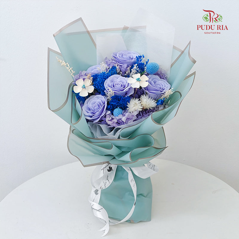 Soap Rose Bouquet - (5 Stems)