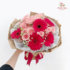 Gerbera & Rose Bouquet