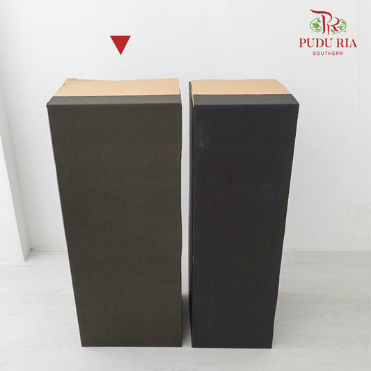 Paper Box Stand Foldable - Black