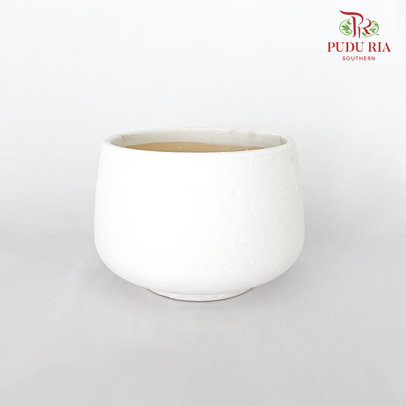 JBC-G22 Pearl White Pot