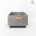 Medium Grey Pot - Pudu Ria Florist Southern