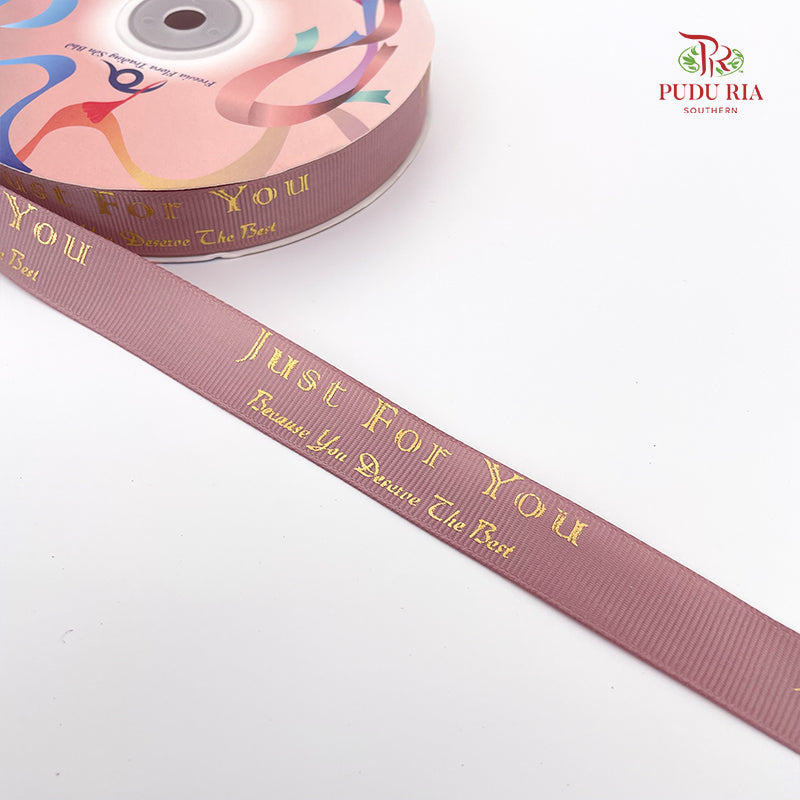 Grosgrain Ribbon Just For You - FRB127