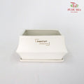 White Pot - M - Pudu Ria Florist Southern