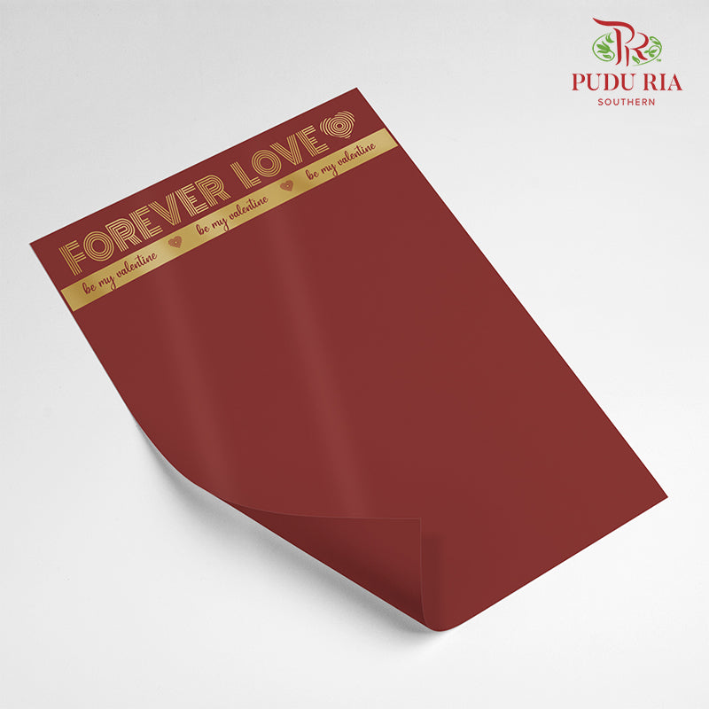 Forever Love Opp Matte Wrapper - FPL107