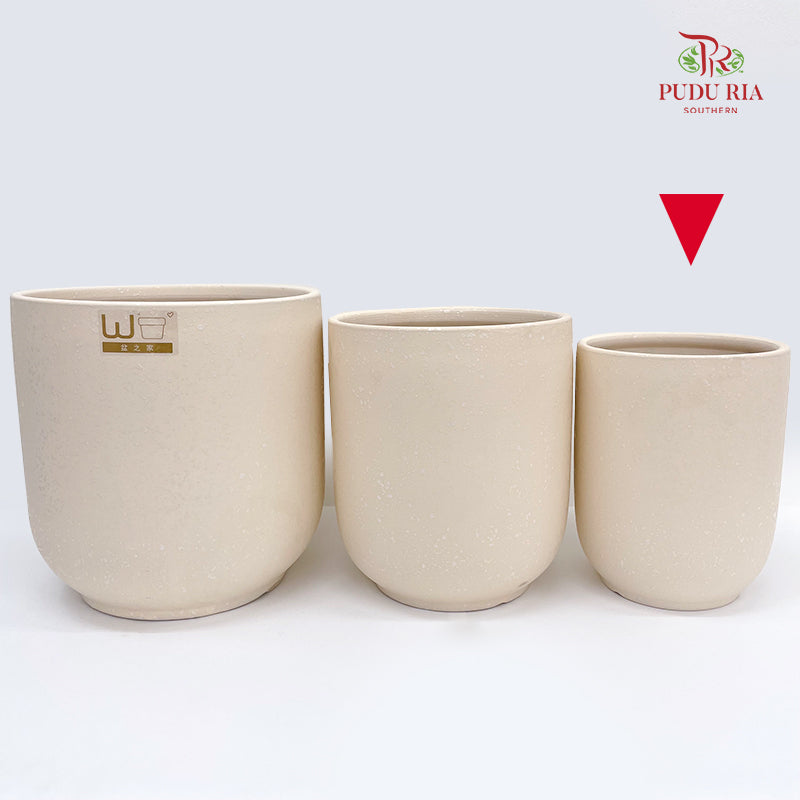 JBC-001 Beige Pot