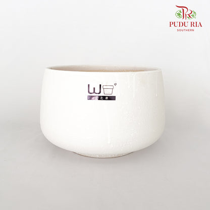 JBC-G22 Pearl White Pot