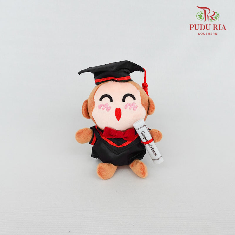 Graduation Toy Monkey 6'