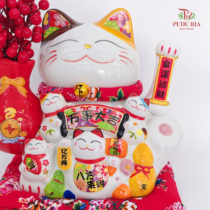 11' Lucky Cat (Swing) - FBA124#1