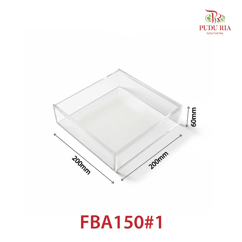 Clear Acrylic Sliding Gift Box - FBA150