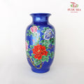 Blue Chrome Fower Pot Blue - (XL) #2