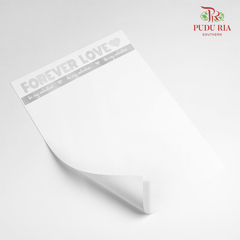 Forever Love Opp Matte Wrapper - FPL107