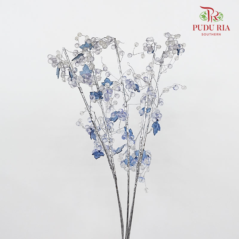 CNY Artificial Accessories - Light Blue (5 Stems)