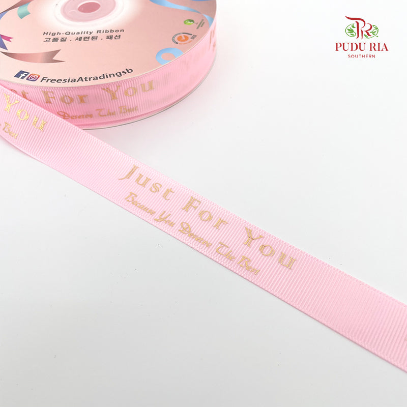 Grosgrain Ribbon Just For You - FRB127