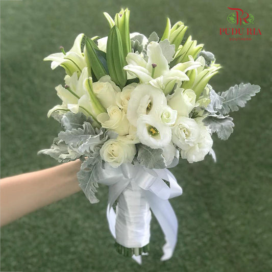 Lily & Rose Wedding Bouquet