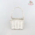 White Square Basket - LR0175