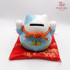 4.5‘ Fortune Cat Light Blue 财源滚滚- FBA034#9 - Pudu Ria Florist Southern