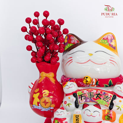 11' Lucky Cat (Swing) - FBA124#1