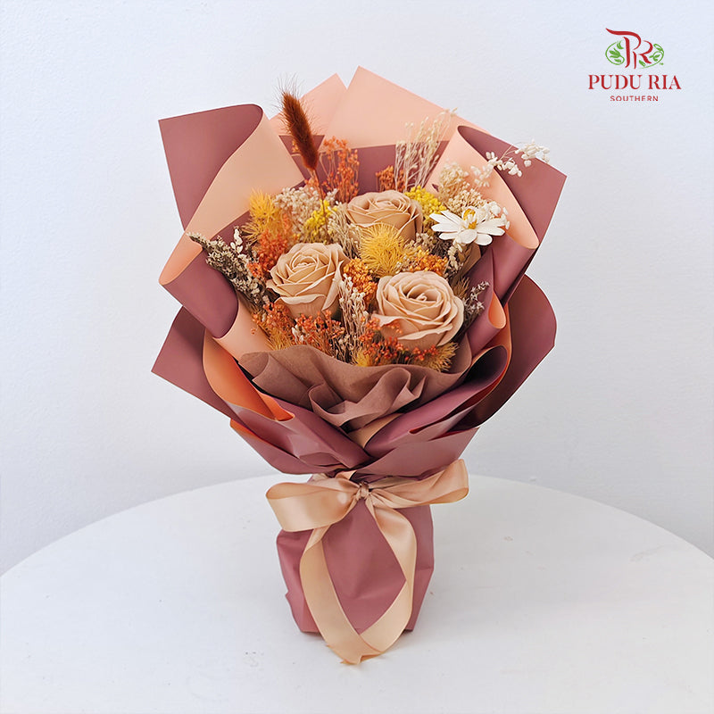 Soap Rose Bouquet - (3 Stems)