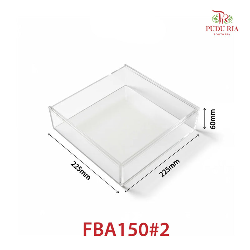 Clear Acrylic Sliding Gift Box - FBA150