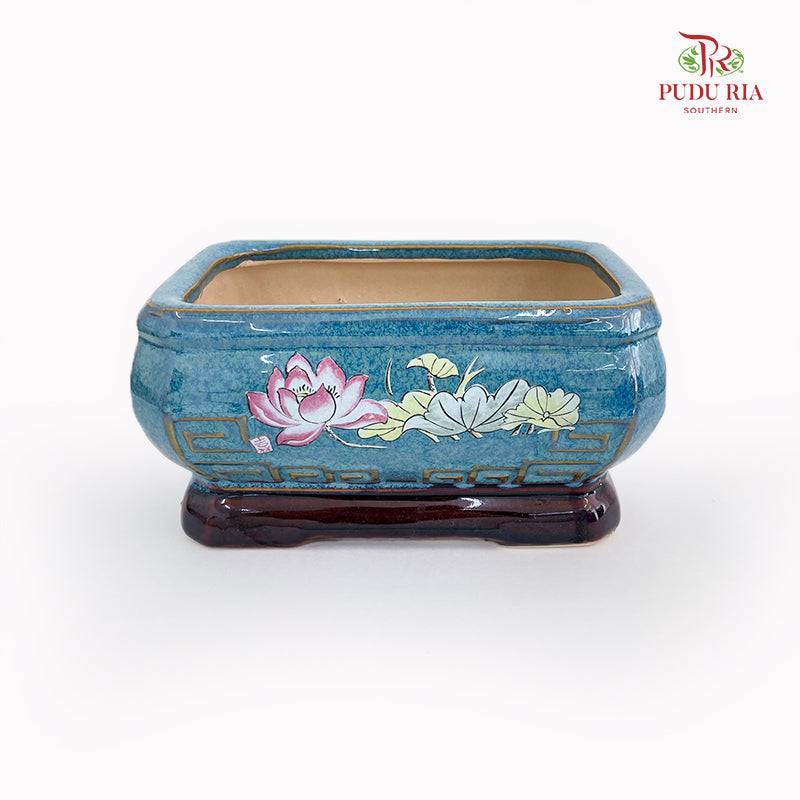 PD-SPJ-5H9 Sakura Blue Pot