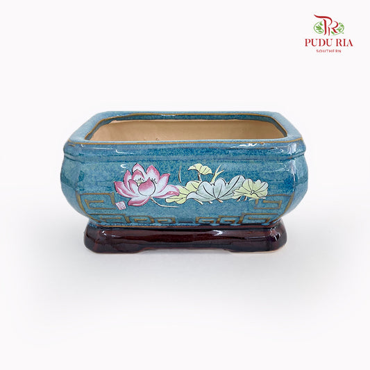 PD-SPJ-5H9 Sakura Blue Pot