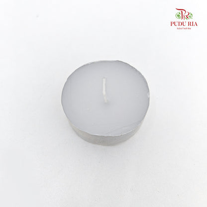 Tea Light 6cm Candles - White