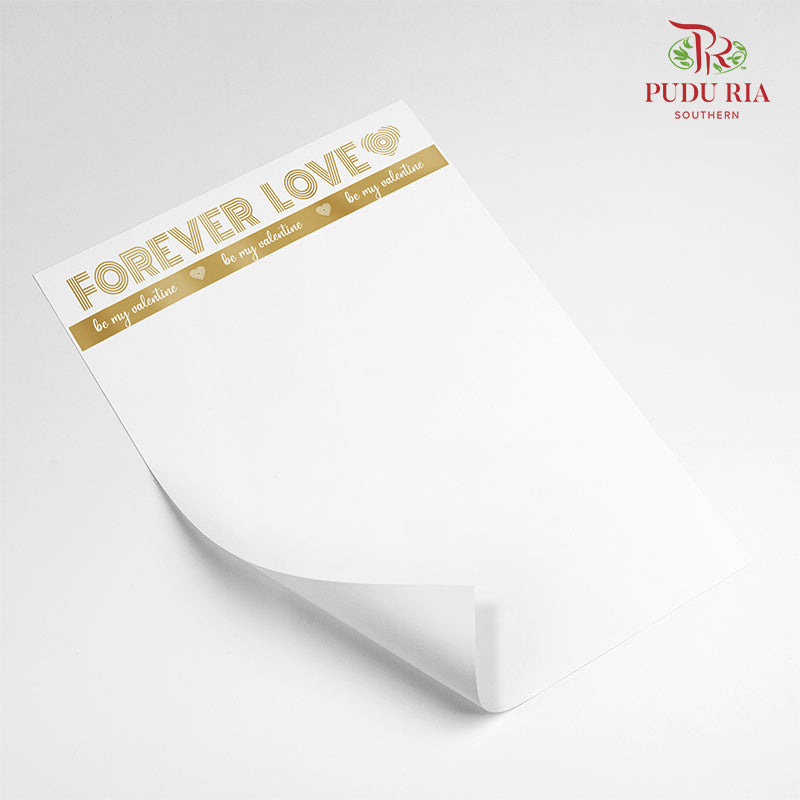 Forever Love Opp Matte Wrapper - FPL107