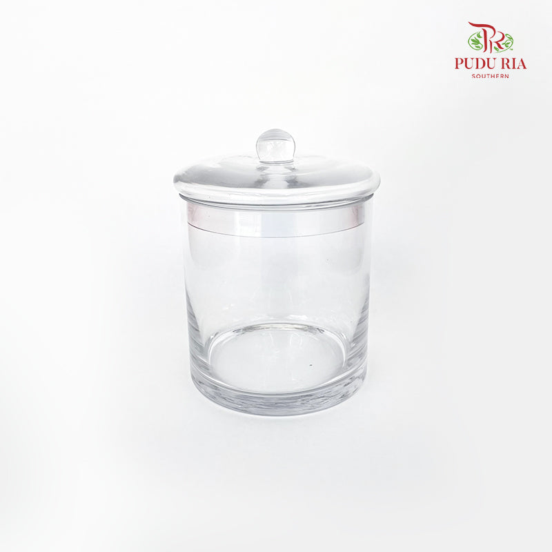 Glass Vase With Top