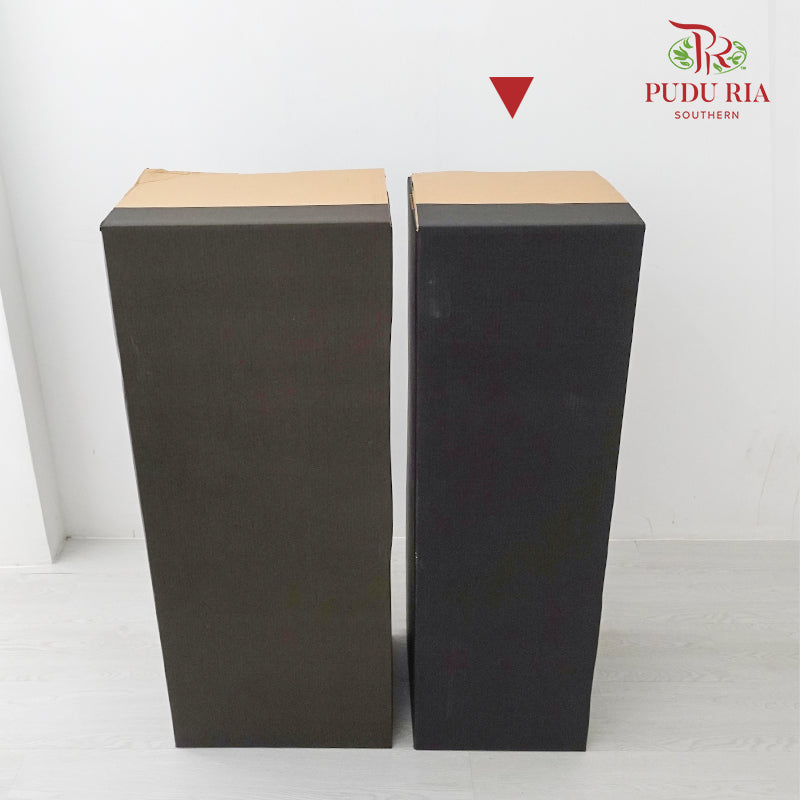 Paper Box Stand Foldable - Black