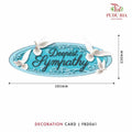 Sympathy & Condolences Card - FBD061
