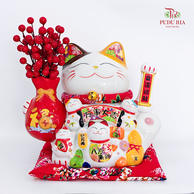 11' Lucky Cat (Swing) - FBA124#1