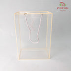 PVC Transparent Bag Pink - FBA026#2 - Pudu Ria Florist Southern
