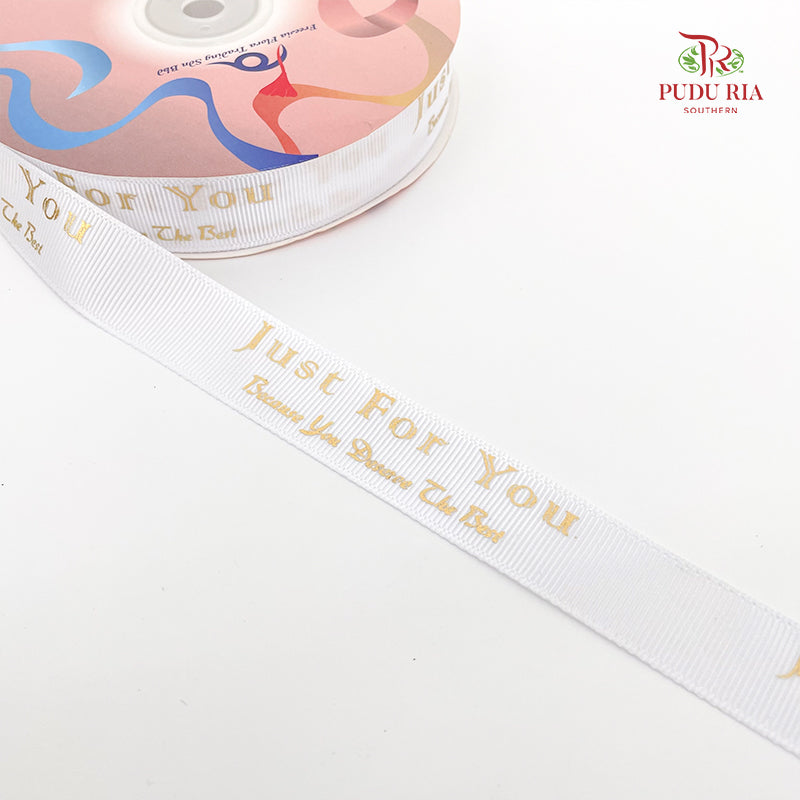 Grosgrain Ribbon Just For You - FRB127